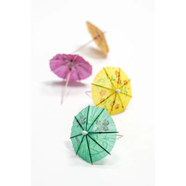 dexam CellarDine Cocktail Umbrellas (Pack of 50) - Assorted Colours