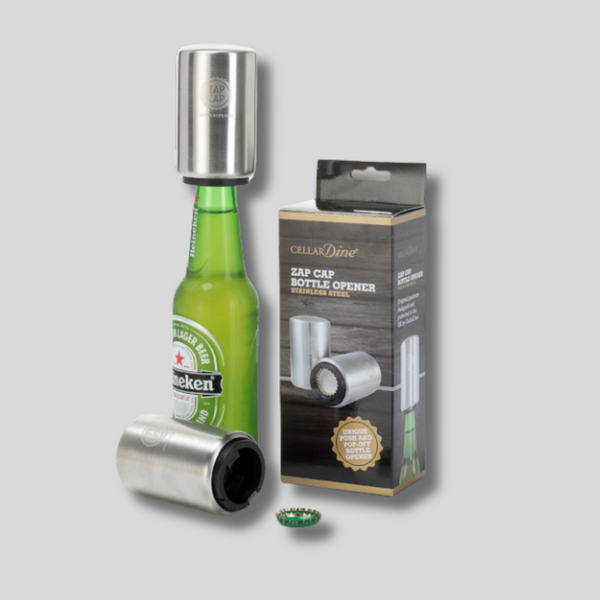 Dexam CellarDine Stainless Steel ZapCap Bottle Opener