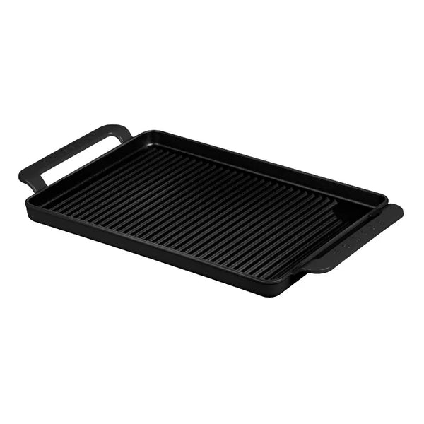 dexam Chasseur 35 x 22cm Rectangular Grill Pan - Matt Black