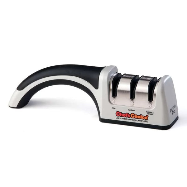 dexam Chefs Choice 4643 AngleSelect Manual Knife Sharpener - Silver