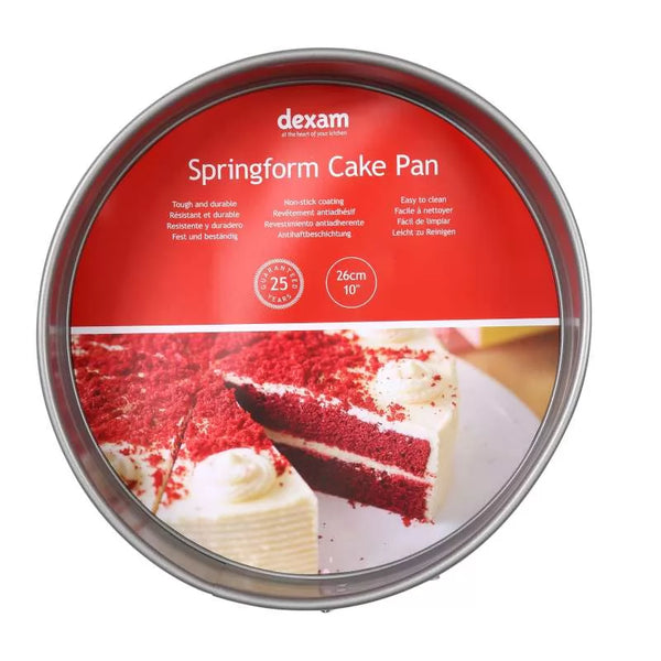 dexam 10"/26cm Non-Stick Springform Cake Pan
