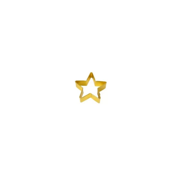 dexam 4cm Star Cookie Cutter - Gold