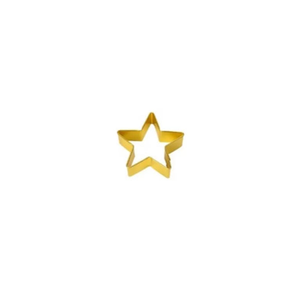 dexam 5.5cm Star Cookie Cutter - Gold