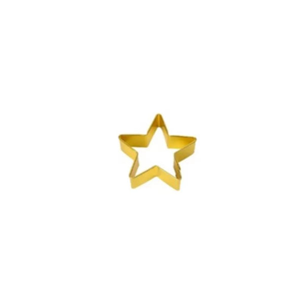 dexam 7cm Star Cookie Cutter - Gold