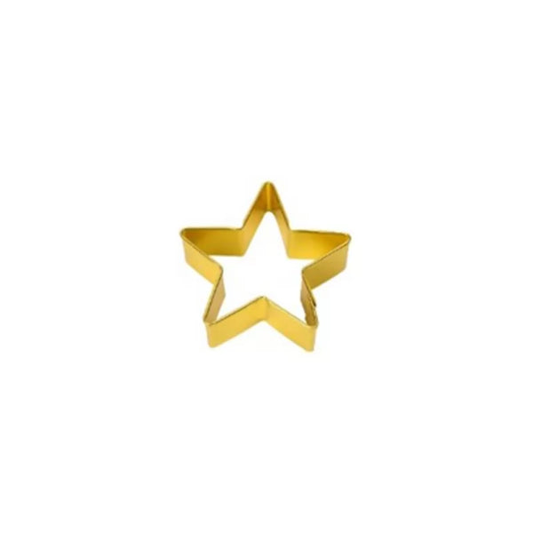 dexam 8cm Star Cookie Cutter - Gold