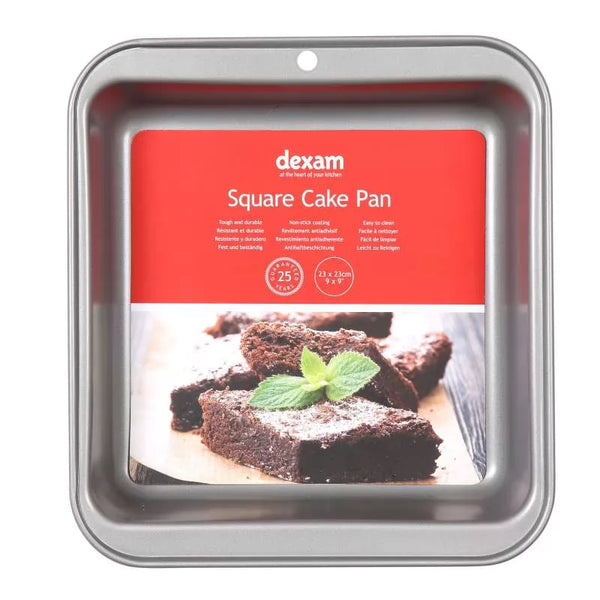 dexam 9"/23cm Non-Stick Square Cake Pan