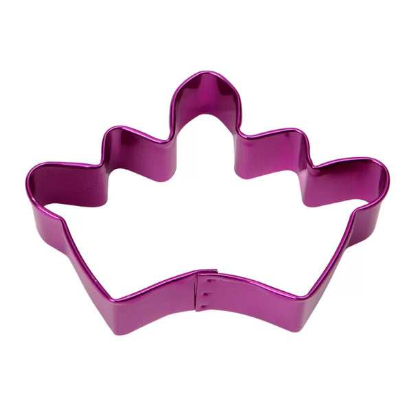 dexam 9.5cm Crown Cookie Cutter - Purple