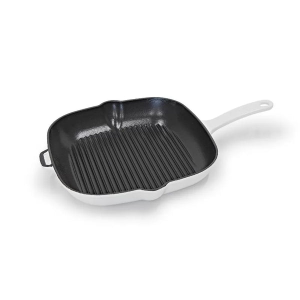 dexam Aga 26cm Square Grill Pan - White
