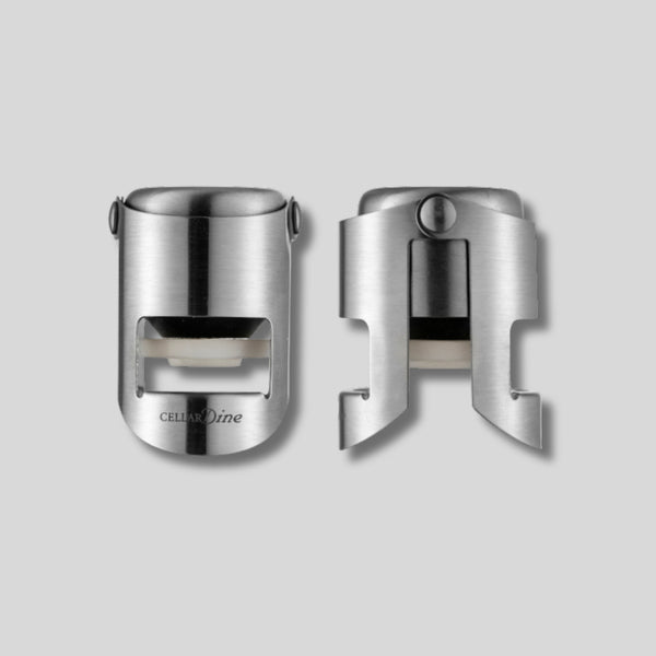 Dexam CellarDine Stainless Steel Champagne Sealer