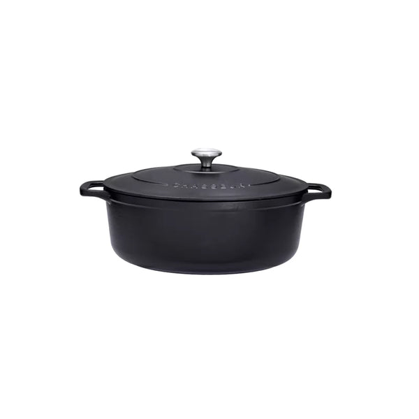 dexam Chasseur 17cm Oval Casserole - Matt Black