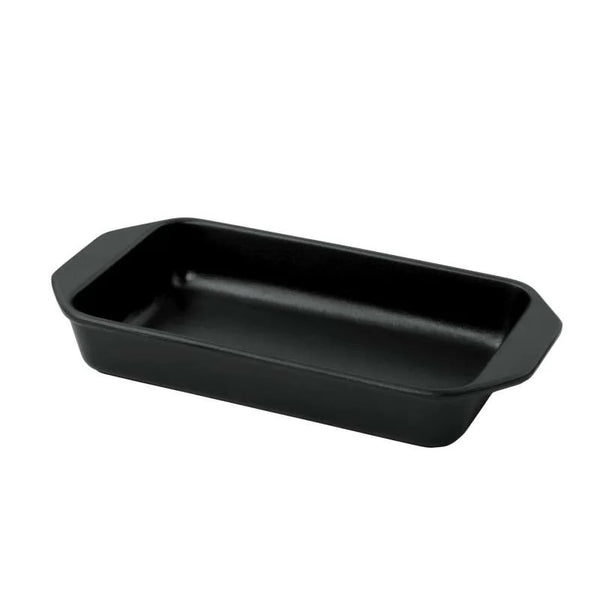 dexam Chasseur 39cm Rectangular Dish - Matt Black