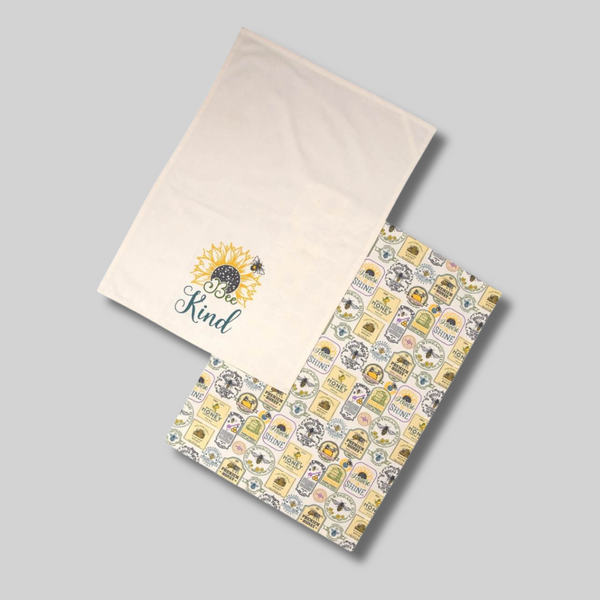 dexam Honey Pot Set of 2 Tea Towels