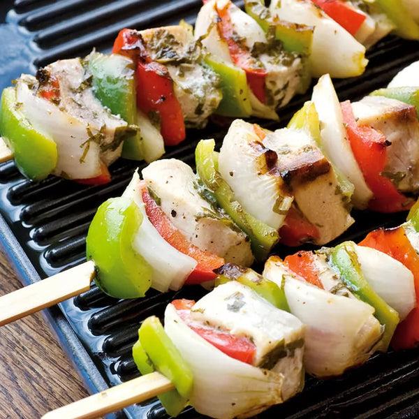 Dexam Invicta 27cm Square Smooth Grill Pan - Black