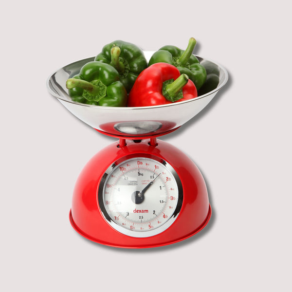 Dexam Mechanical Scales With Stainless Steel Bowl