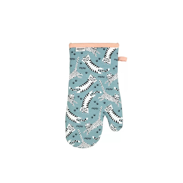 dexam Meow Recycled Cotton Gauntlet - Blue