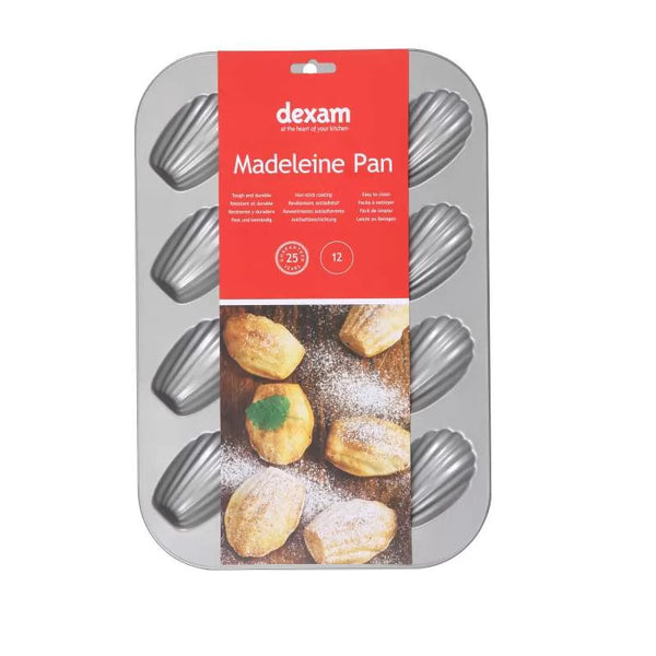 dexam Non-Stick 12 Cup Madeleine Pan