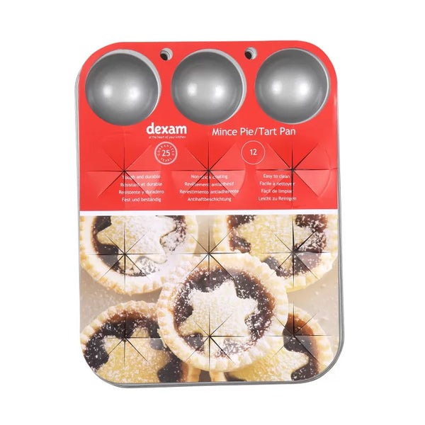 dexam Non-Stick 12 Cup Mince Pie Tin