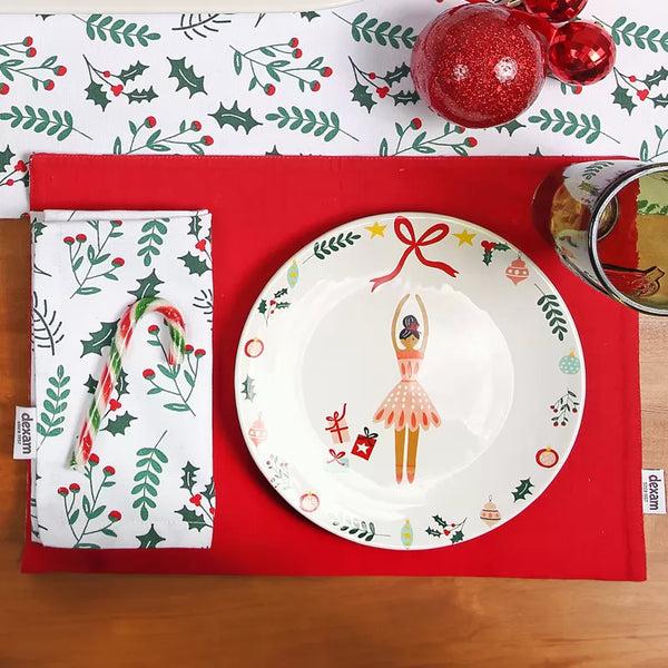 Dexam Nutcracker Ballerina Round Side Plate