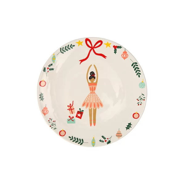 dexam Nutcracker Ballerina Round Side Plate