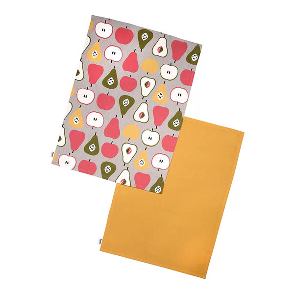 dexam Orchard Fruit Set of 2 Tea Towels