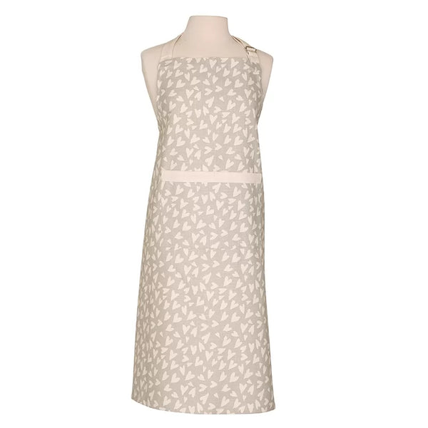 dexam Organic Heart Adult Apron - Grey