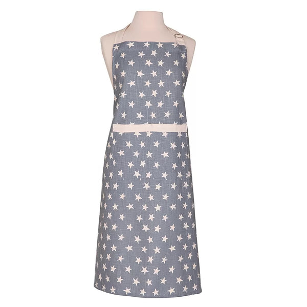 dexam Organic Star Adult Apron - Blue