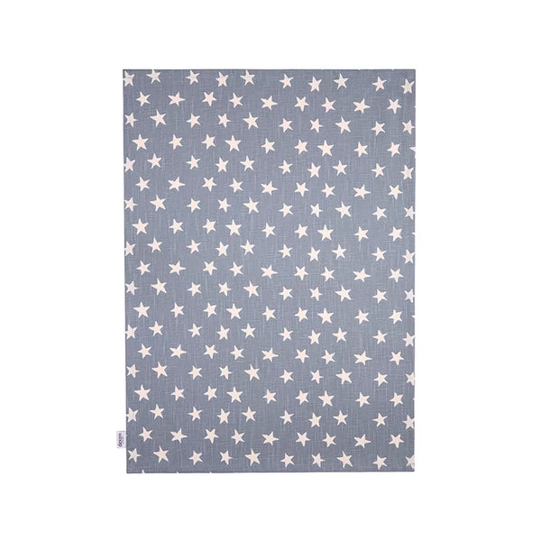 dexam Organic Star Tea Towel - Blue