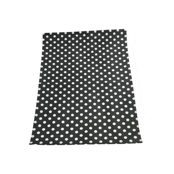 dexam Polka Dot Tea Towel - Slate Grey
