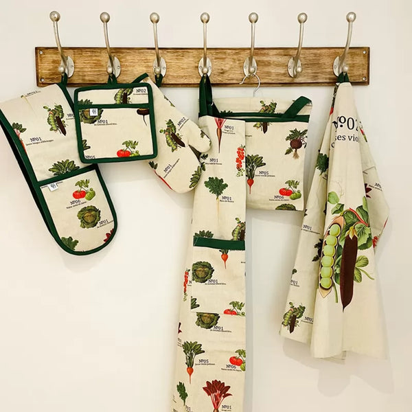 dexam RHS Benary Vegetables Adult Apron - Stone