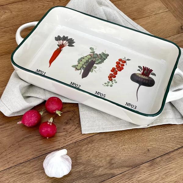 Dexam RHS Benary Vegetables Rectangular Oven Dish
