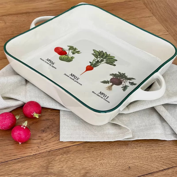 Dexam RHS Benary Vegetables Square Oven Dish