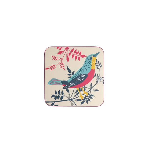 Dexam RHS Birds Set Of 4 Coasters - Stone