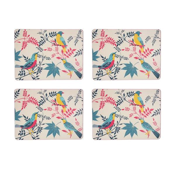 dexam RHS Birds Set of 4 Placemats - Stone