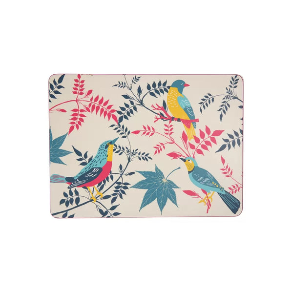 Dexam RHS Birds Set Of 4 Placemats - Stone
