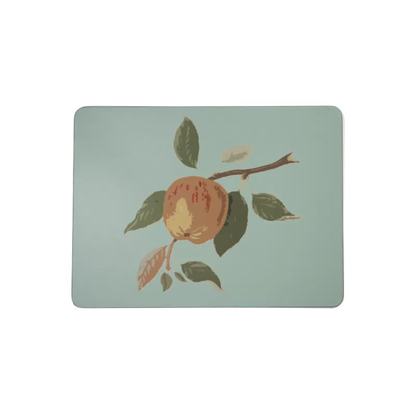 Dexam RHS Hooker Fruit Set Of 4 Placemats - Blue
