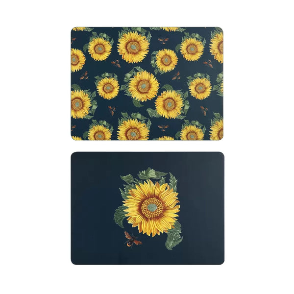 Dexam RHS Sunflower Set Of 4 Placemats - Navy