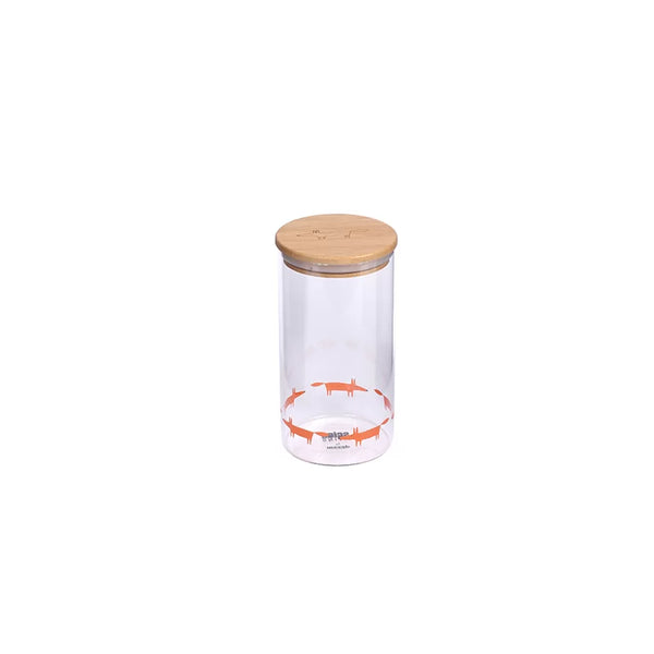 dexam Scion Mr Fox 1100ml Glass Storage Jar