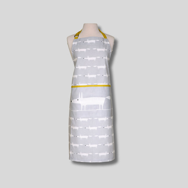 dexam Scion Mr Fox Adult Apron - Grey