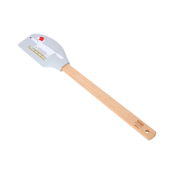dexam Scion Mr Fox Christmas Silicone Spatula - Grey