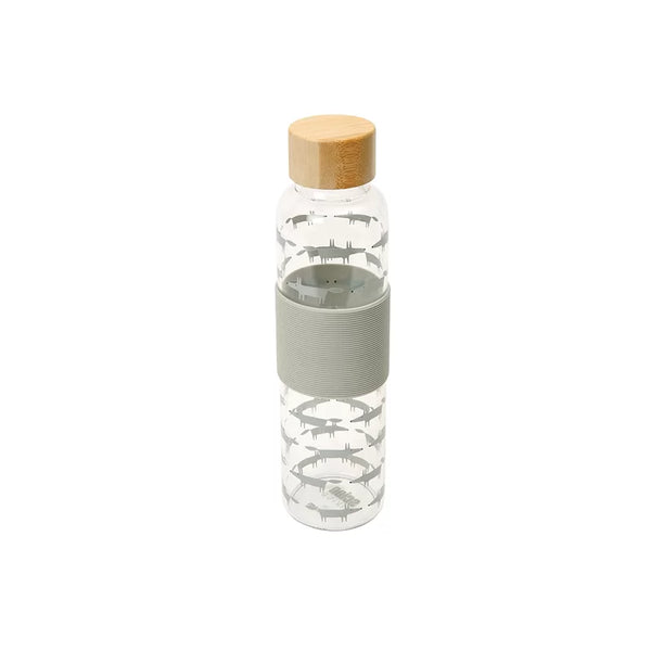 Dexam Scion Mr Fox Glass Drinks Bottle