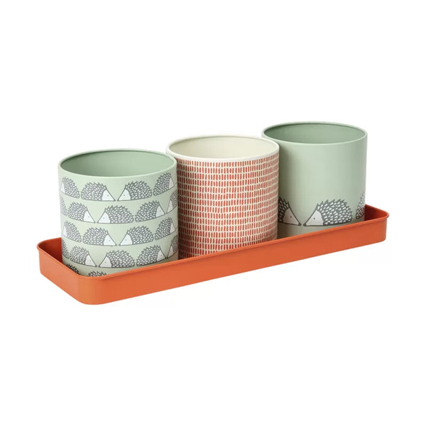 dexam Scion Spike Set of 3 Herb Pots