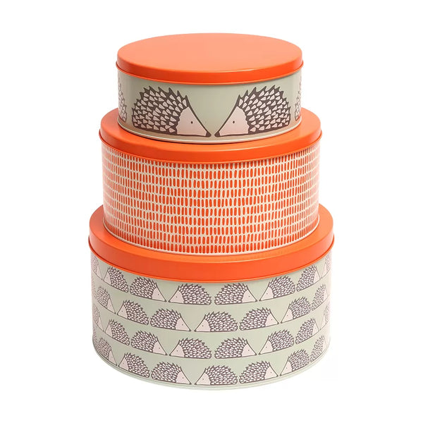 dexam Scion Spike Set of 3 Round Cake Tins
