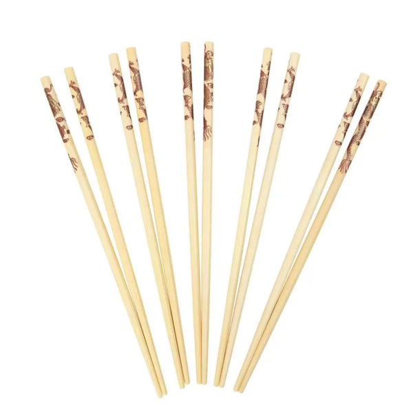 dexam Set of 10 Pairs Dragon Chopsticks