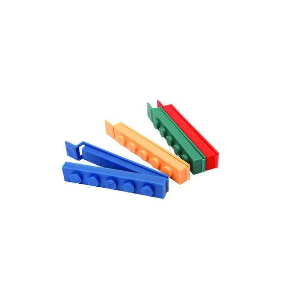 dexam Set of 4 Building Block Bag Clips