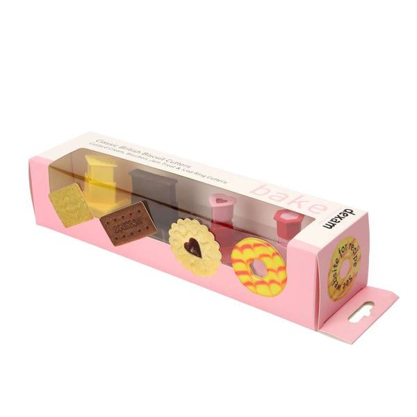 Dexam Set Of 4 Classic British Biscuit Cutters