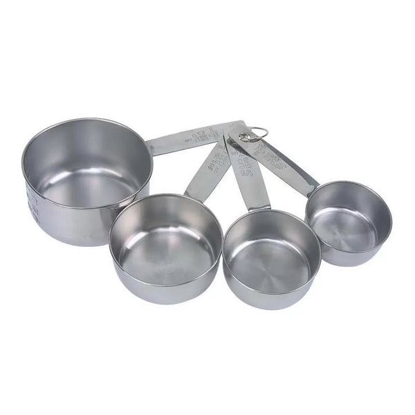 dexam Set of 4 Stainless Steel Measuring Cups