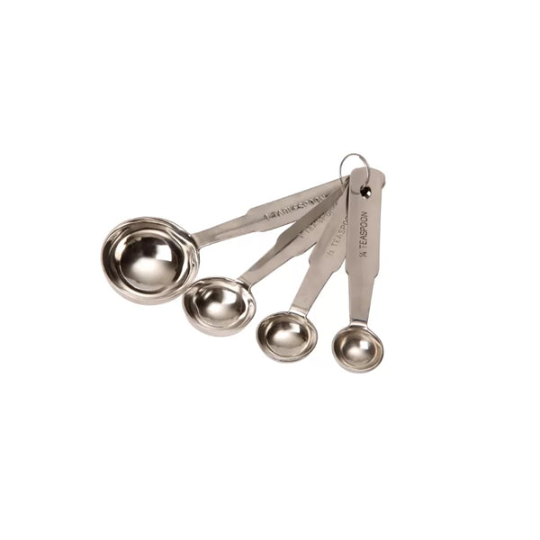 dexam Set of 4 Stainless Steel Measuring Spoons