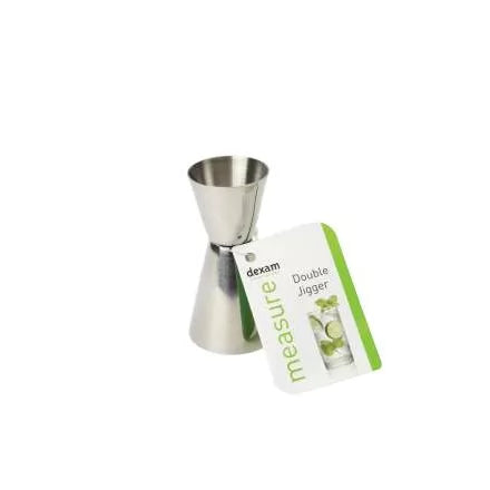 Dexam Stainless Steel Double Jigger