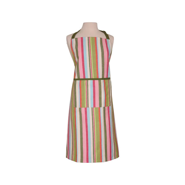 Dexam Striped Recycled Cotton Adult Apron