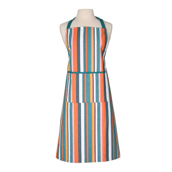 Dexam Striped Recycled Cotton Adult Apron